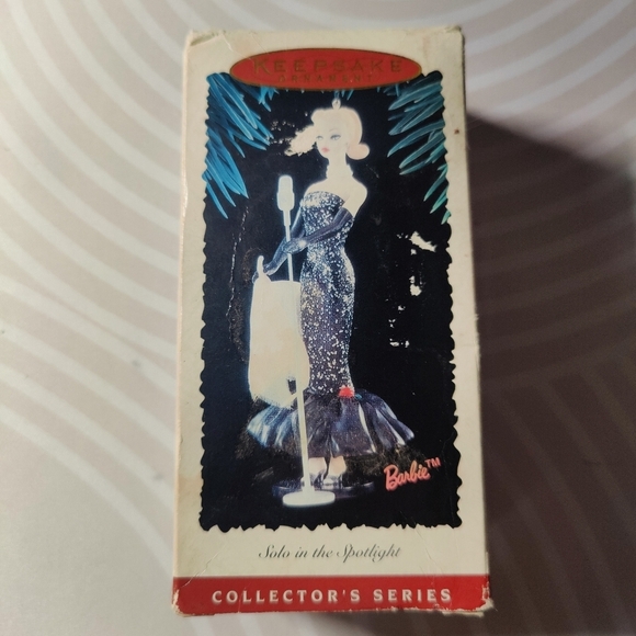 1995 Hallmark Keepsake Barbie Ornament | Solo in the Spotlight | Vintage NIB - Picture 1 of 5